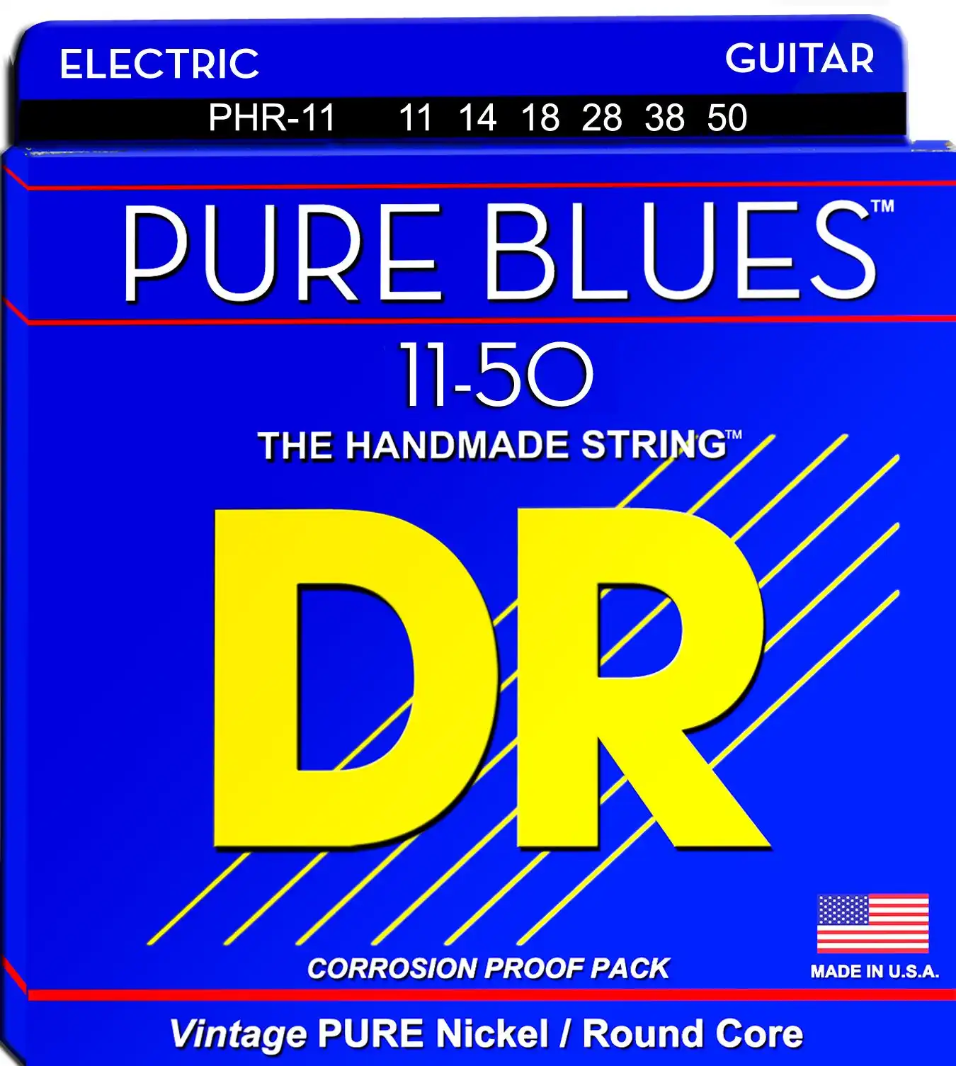 DR Strings PHR11 Pure Blues 11-50